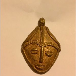 Nigerian Yoruba Mask Pendant